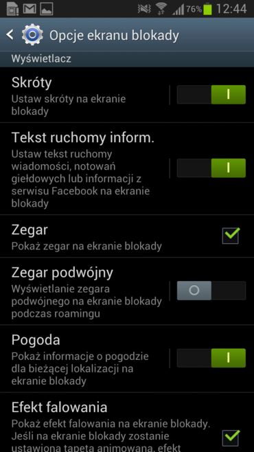 Samsung Galaxy Note II GT-N7100 - oprogramowanie