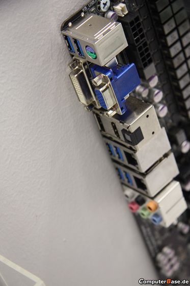 Gigabyte GA-Z77X-UP7 płyta gł&oacute;wna zdjęcie tylny panel