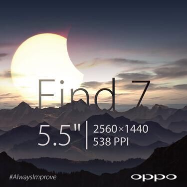 Oppo Find 7 smartfon z ekranem 2560x1440 pikseli