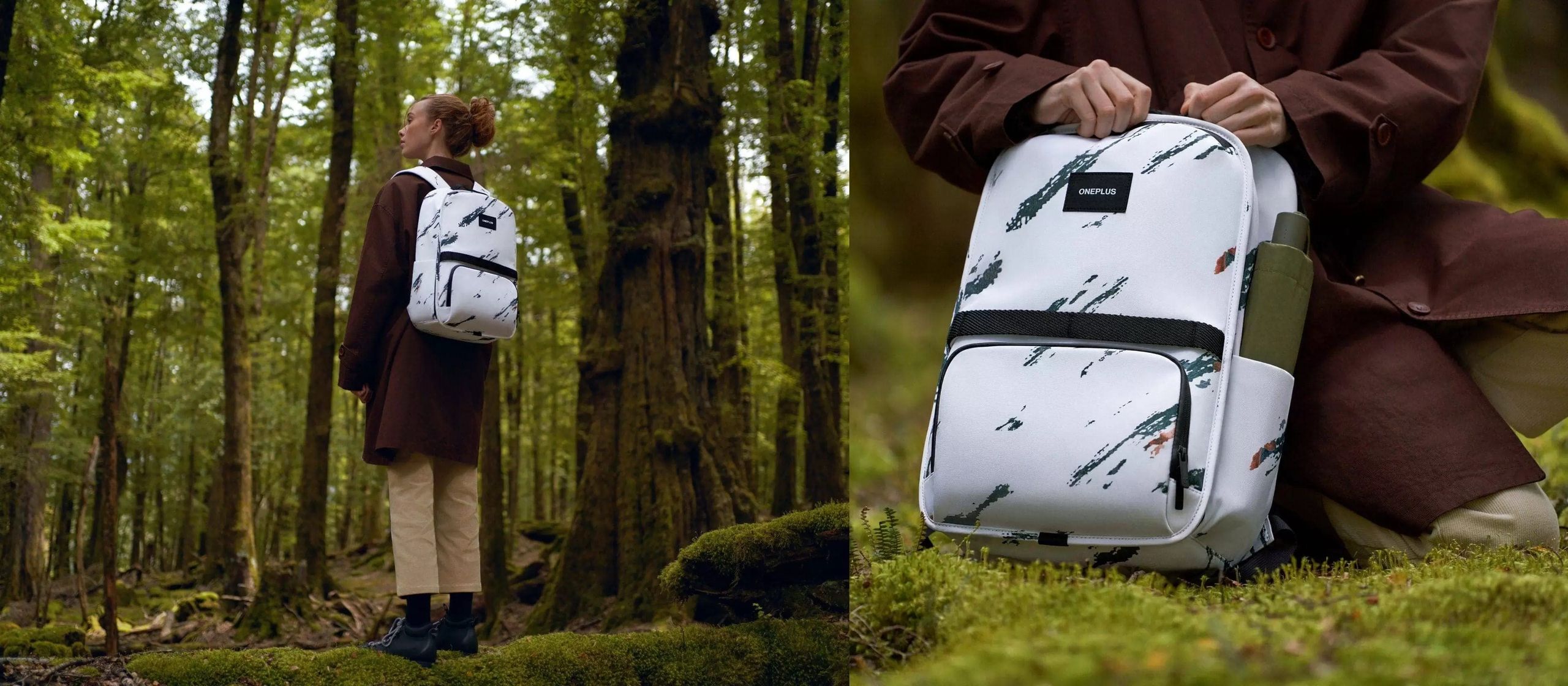 OnePlus Adventure Backpack Fresh Snow