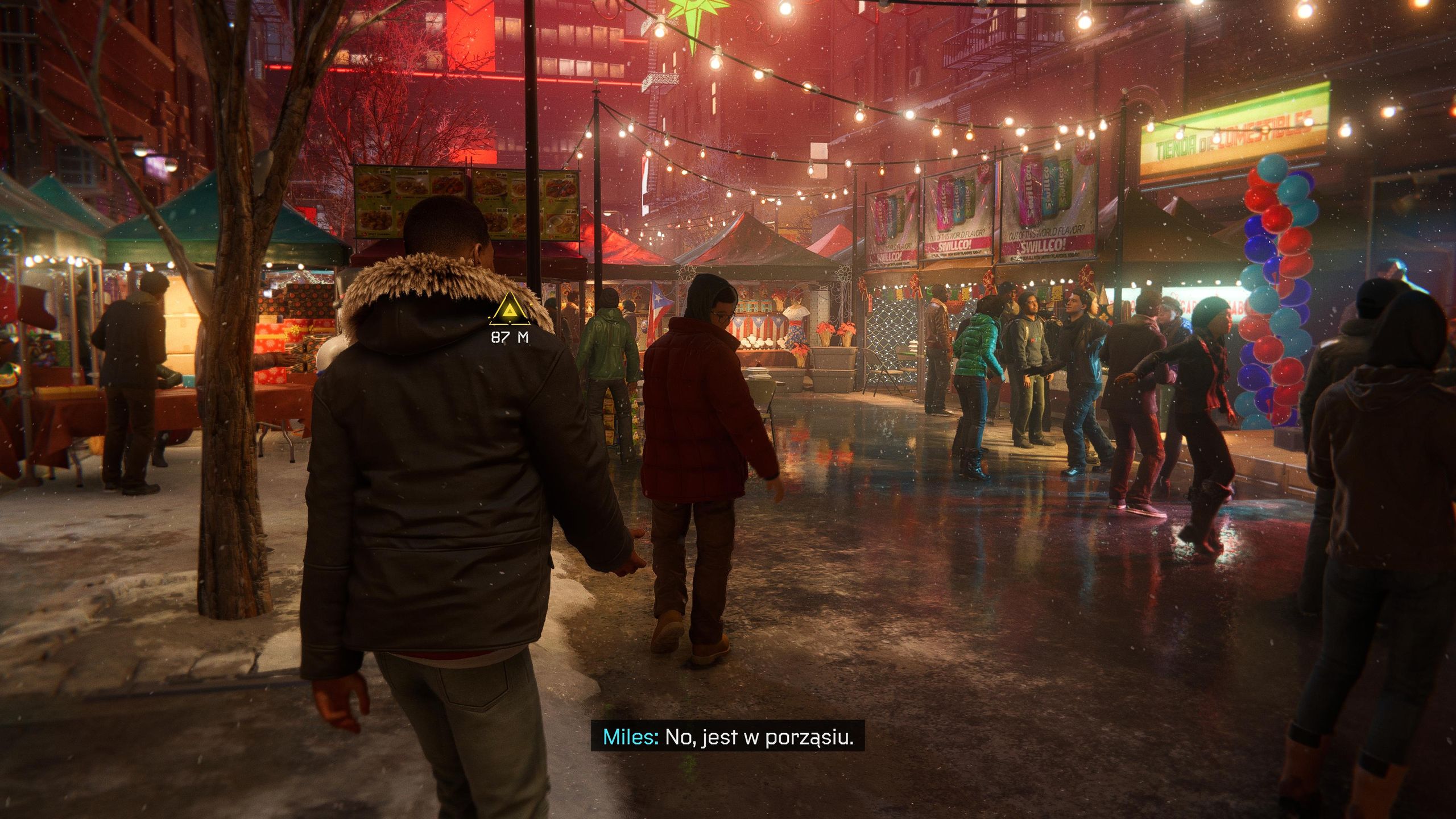 PS5 - ray tracikng w Spider-Man: Miles Morales