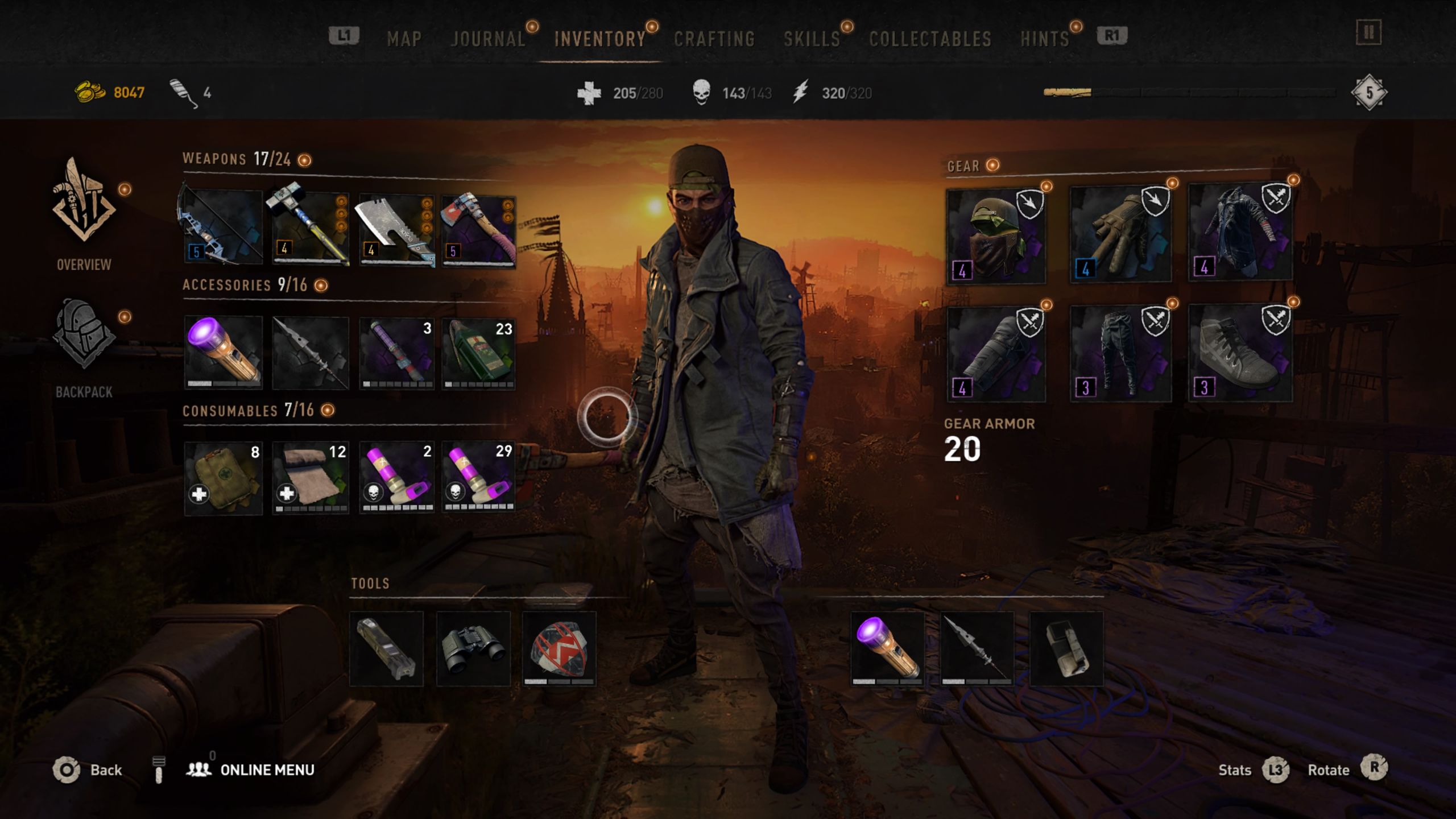 Dying Light 2 – ekwipunek