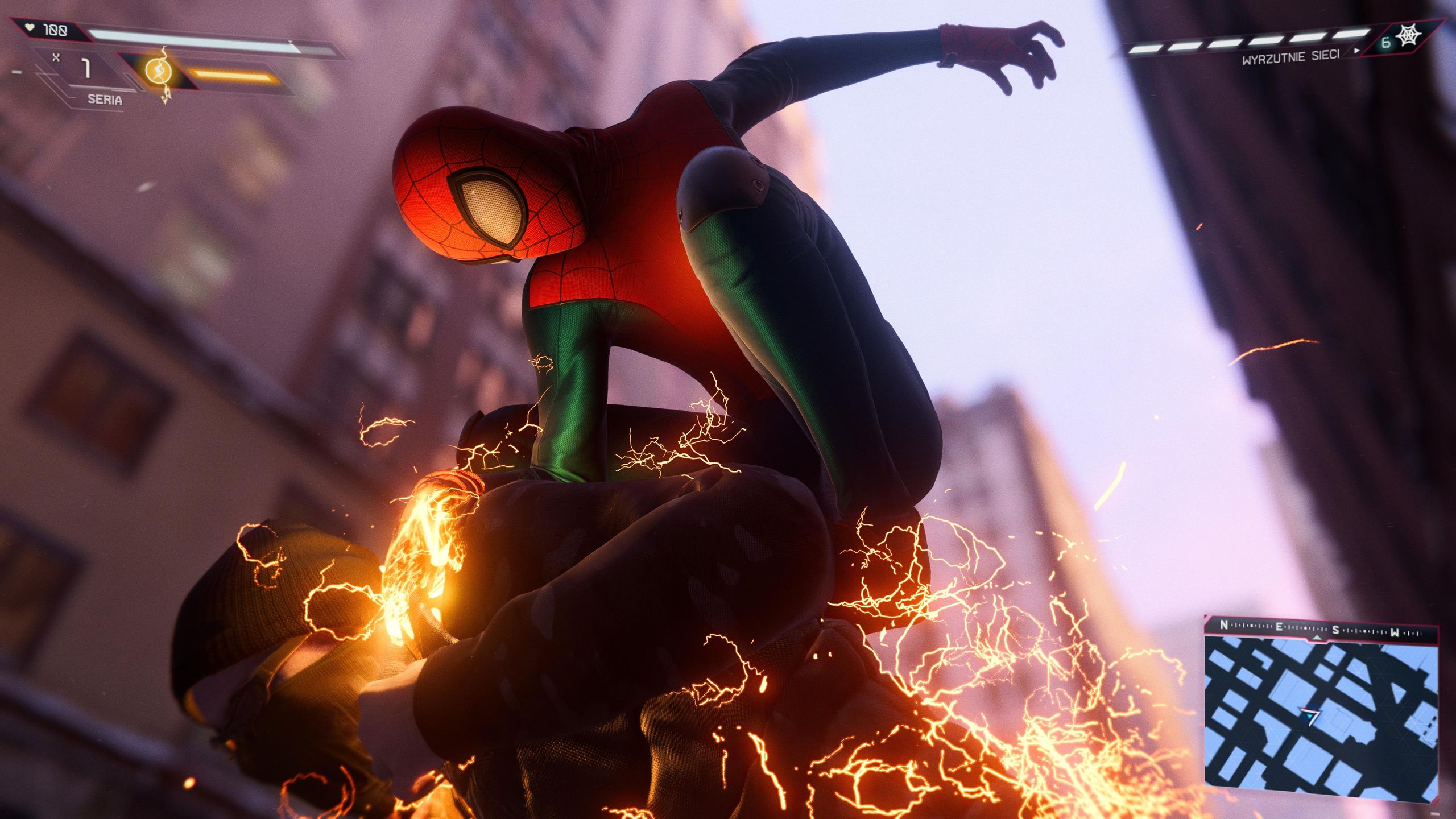 PS5 - walka w Spider-Man: Miles Morales