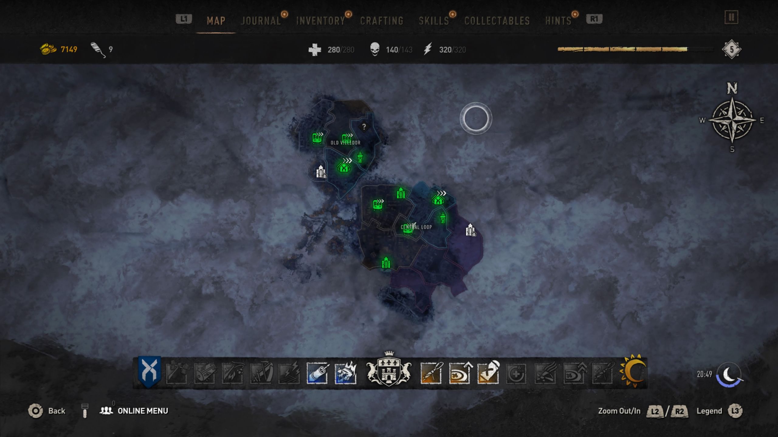 Dying Light 2 – mapa