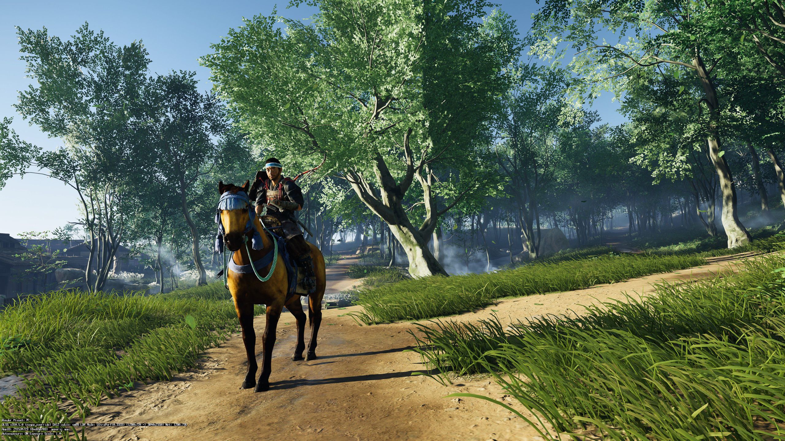 Ghost of Tsushima DLSS 4.5 - tryb Ultra Wydajność