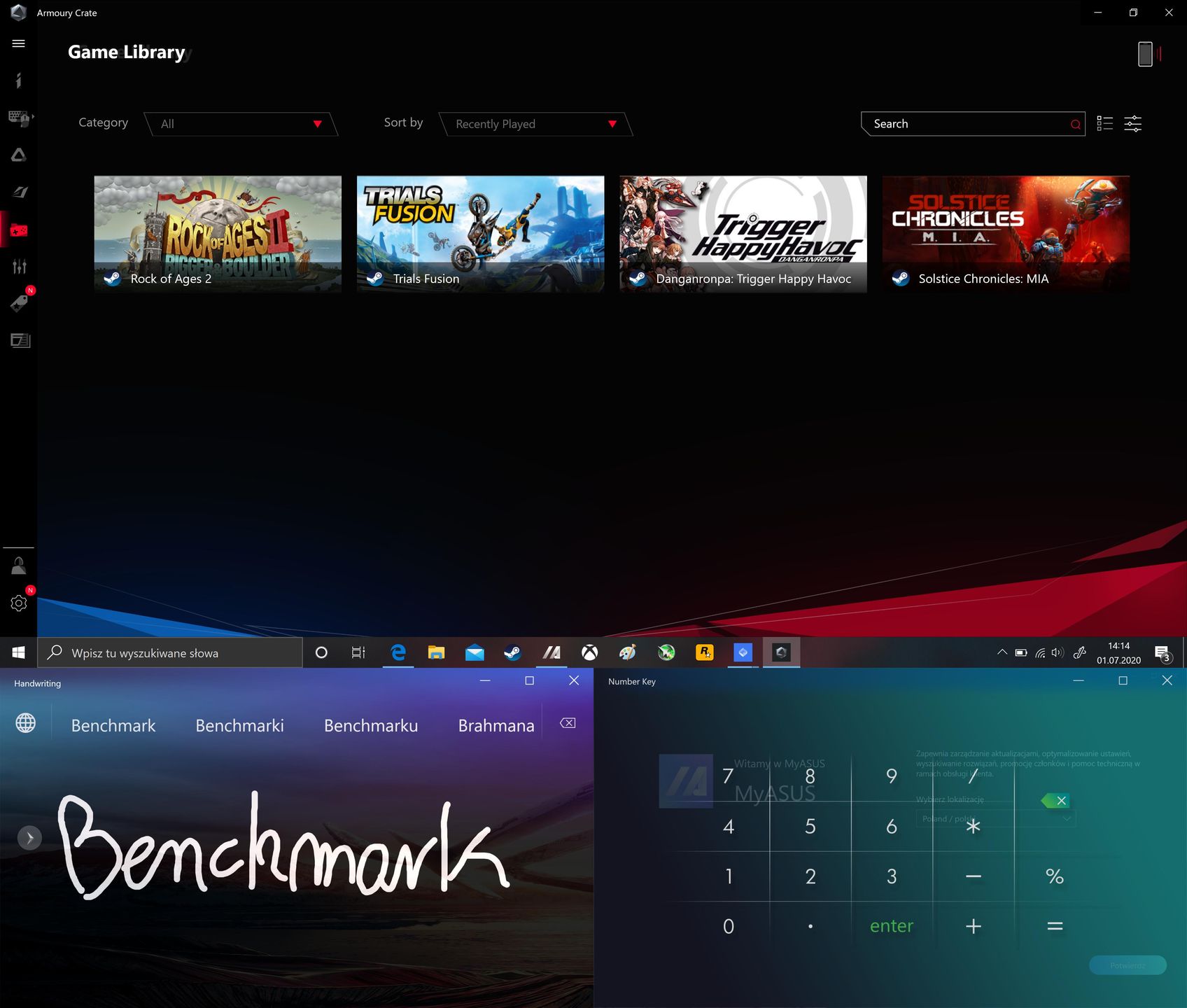 ASUS ROG Zephyrus Duo 15 GX5550L - 2 ekrany w akcji (c.d.2)