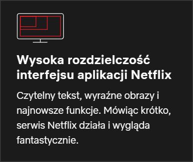 wysoka rozdzielczość interfejsu