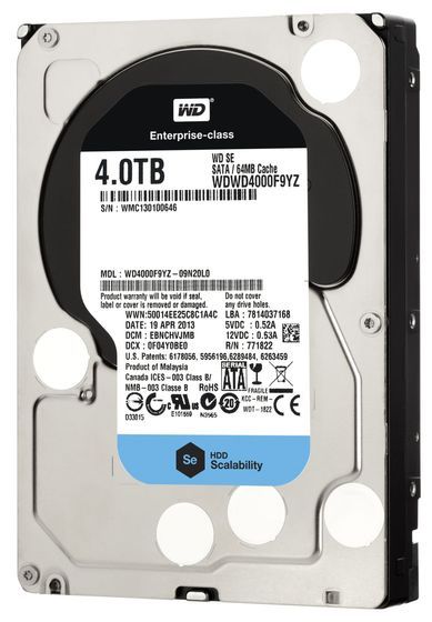 WD Se dysk twardy 4 TB zdjęcie