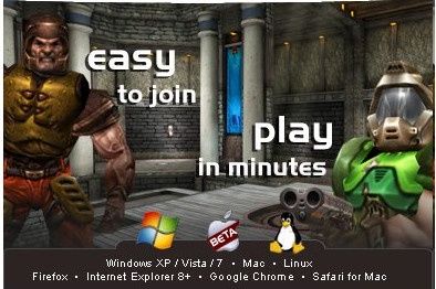 quake live przeglądarka windows linux mac