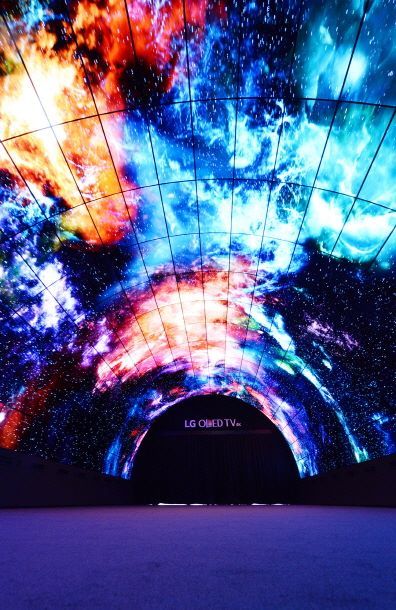 LG - tunel OLED