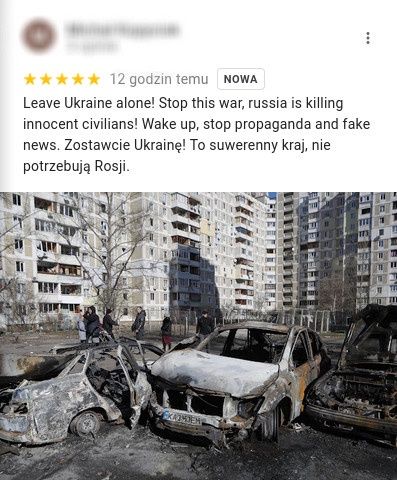 rosyjska restauracja recenzja