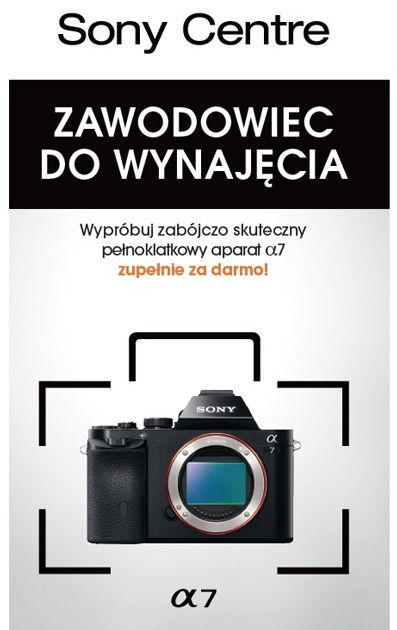 Sony A7 wypożyczalnia