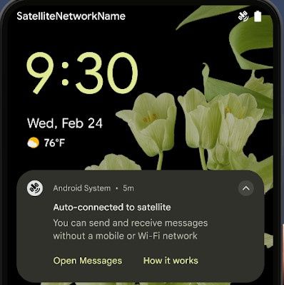 Android 15 z lepszą obsługą łączności satelitarnej