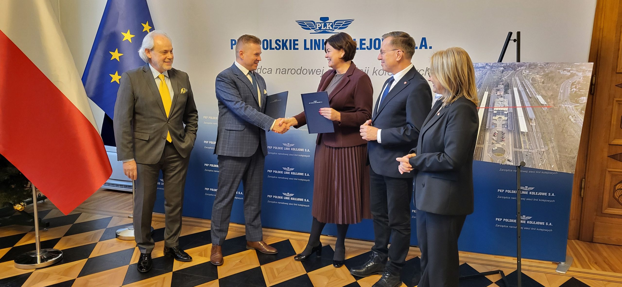 Podspisanie porozumienia Miasto Piła - PKP