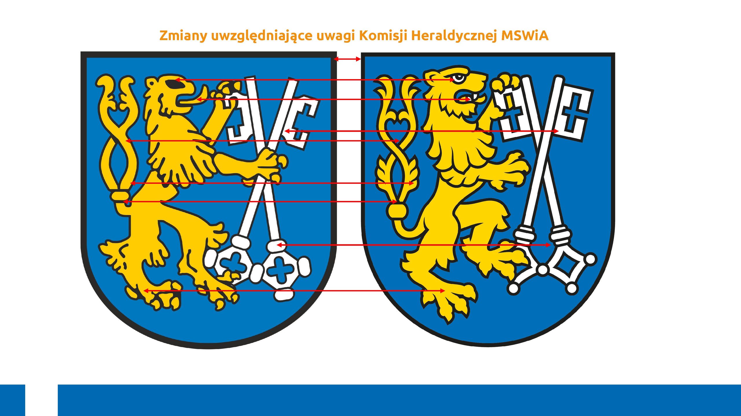 Kosmetyczne zmiany w herbie Legnicy.