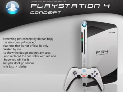 playstation 4 sony koncept concept wygląd amd cpu gpu