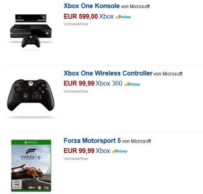 Amazonu konsola Xbox One gry cena oferta