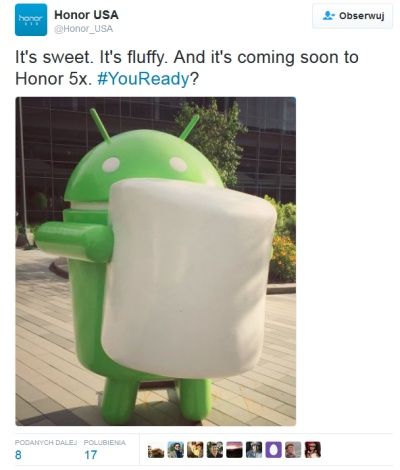 Honor 5X Android 6.0 Marshmallow