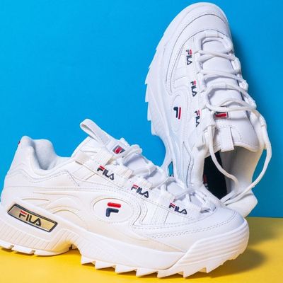 Buty białe sportowe Fila