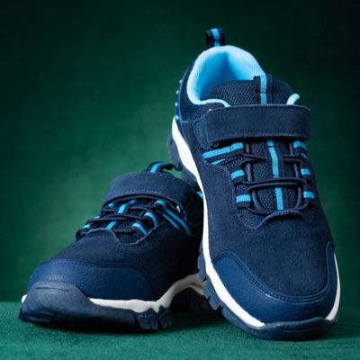 Buty trekkingowe niebieskie