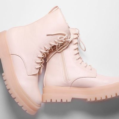 Buty zimowe różowe dziewczęce 