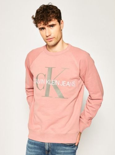 różowa bluza męska calvin klein