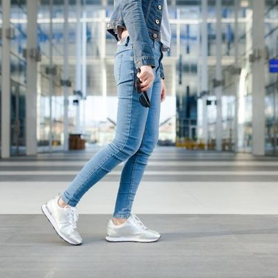spodnie rurki jeansowe damskie
