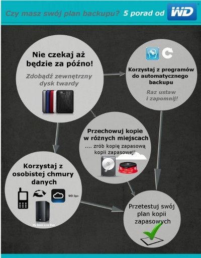 wd kopie zapasowe infografiki 5 porad