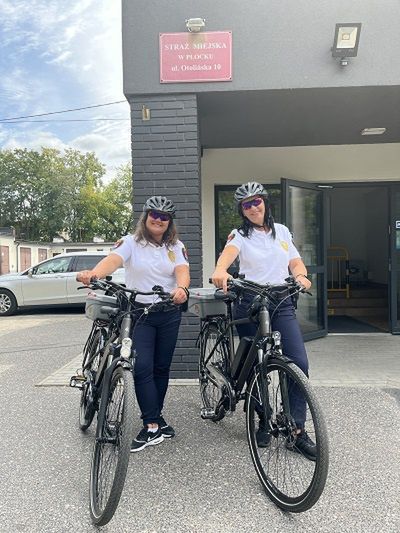 Patrole na rowerach