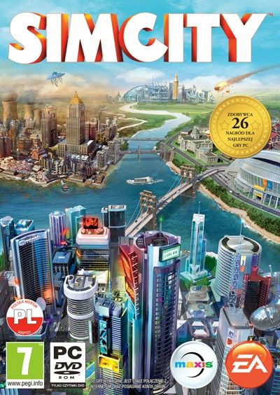 Okładka gry SimCity