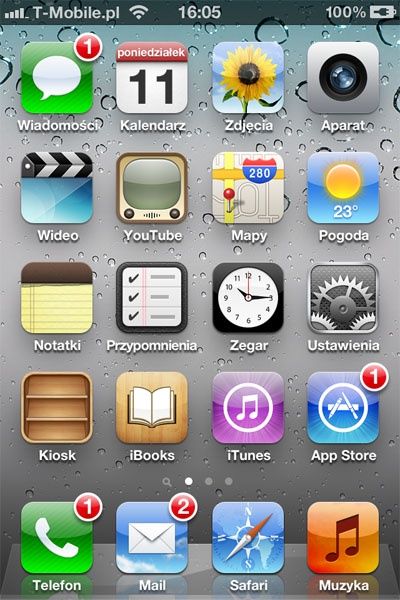 Apple iPhone 4S - oprogramowanie