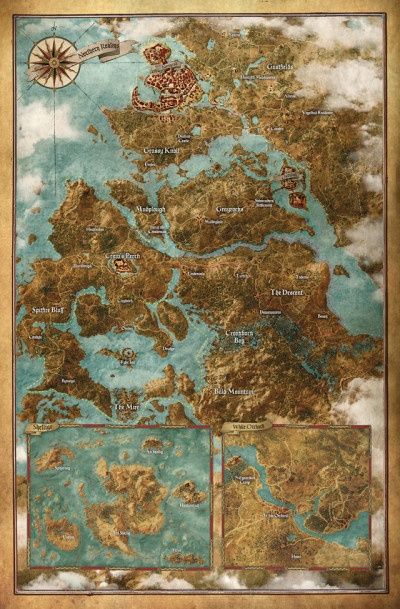 Wiedźmin 3: Dziki Gon mapa