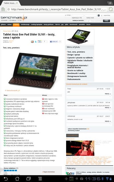 Przesyłanie informacji z preglądarki na telefon