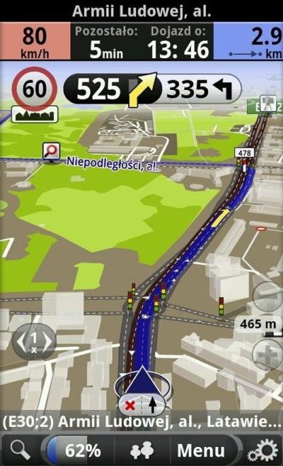 AutoMapa Android menu pobierz download