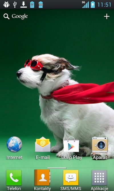 LG Swift L7 P700 - oprogramowanie