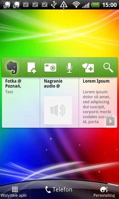 Evernote Widget