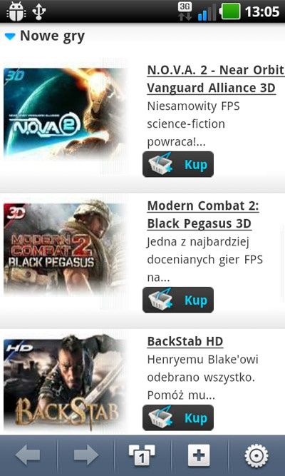 LG Swift 3D - gameloft