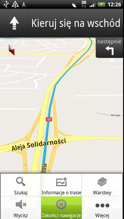 Używanie nawigacji GPS bez instalowania oprogramowania firm trzecich