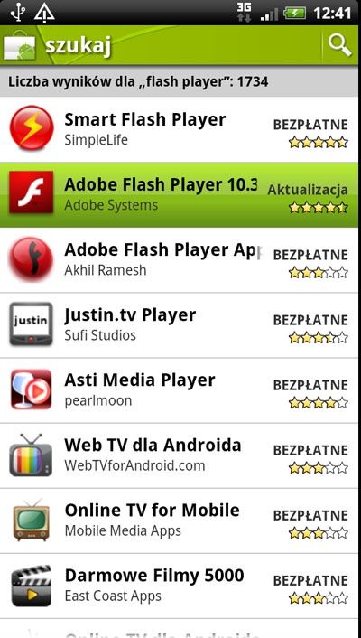 Instalowanie Adobe Flash Player