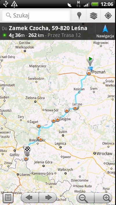 Używanie nawigacji GPS bez instalowania oprogramowania firm trzecich