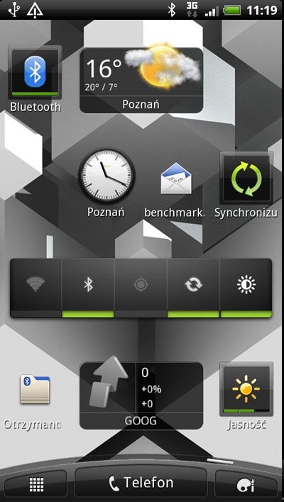 Organizowanie ekranu gł&oacute;wnego