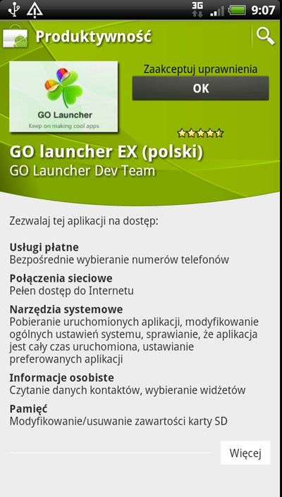 Instalowanie innego launchera