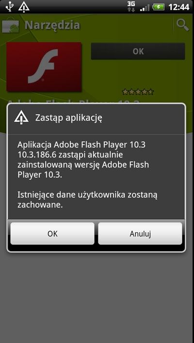 Instalowanie Adobe Flash Player
