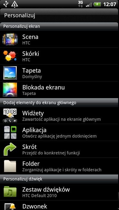 Ustanawianie animowanej tapety