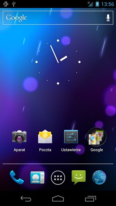 Samsung Galaxy Nexus - pulpit