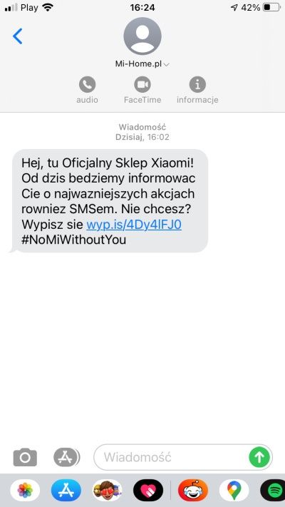 Xiaomi SMS