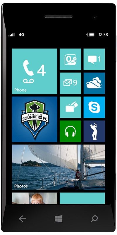 Windows Phone 8 - start screen