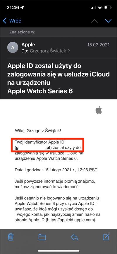 gdzie był używany icloud