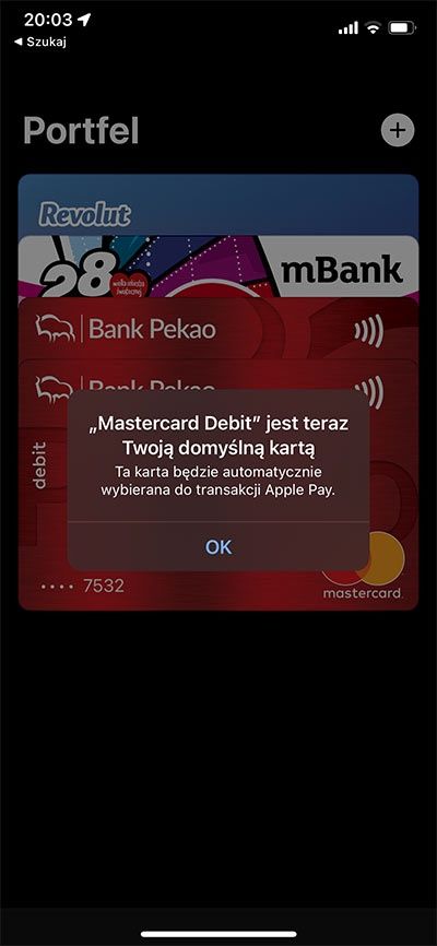portfel apple pay