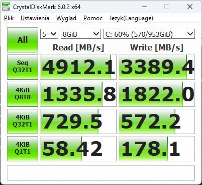 MSI Bravo 15 C7FV - CrystalDiskMark